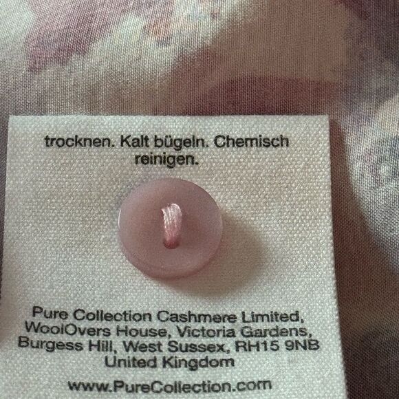 PURE COLLECTION SILK BLEND SHIRT. CITRUS PRINT - Picture 5 of 7